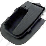 APDTY 135651 Interior Door Handle Front Right Texture Black