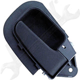 APDTY 135651 Interior Door Handle Front Right Texture Black
