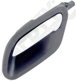 APDTY 135654 Interior Door Handle Front And Rear Left Chrome Lever Black Housing