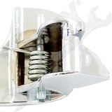APDTY 135672 Interior Door Handle Rear Left Kit