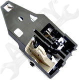 APDTY 135673 Interior Door Handle Front Or Rear Right Chrome Lever Brown Knob