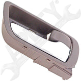 APDTY 135681 Interior Door Handle Front And Rear Right Chrome And Brown