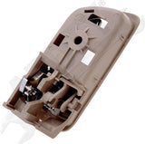 APDTY 135684 Interior Door Handle Front And Rear Left Chrome And Beige