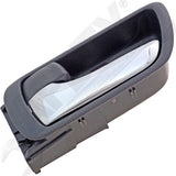 APDTY 135686 Interior Door Handle Front And Rear Left Chrome And Gray