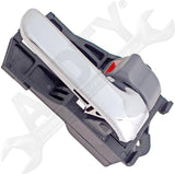 APDTY 135687 Interior Door Handle Front And Rear Right Chrome And Gray