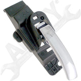 APDTY 135699 Interior Door Handle Front And Rear Left Chrome
