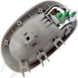 APDTY 135720 Interior Door Handle Rear Left Chrome Lever Light Gray Housing