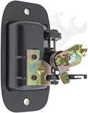APDTY 135723 Interior Rear Right Cargo Door Handle; Smooth Black; Upgraded Metal