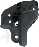 APDTY 135730 Interior Door Handle Front Left Textured Black