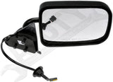 APDTY 135752 Side View Mirror- Right, Power, Textured Black