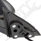 APDTY 135768 Side View Mirror Assembly; Power w/ Heat; Without Signal Left