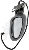 APDTY 135781 Right Side View Mirror Fits 2005-2010 VW Jetta w/ Heat, Turn Signal