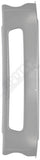 APDTY 135858 Bumper - Center Section, Steel