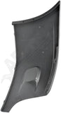 APDTY 135862 Bumper - End Cover, Left Hand, Without Fog Light Holes