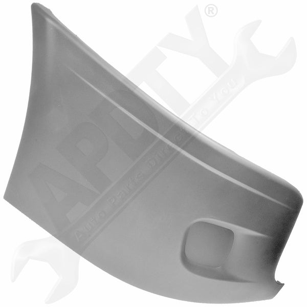 APDTY 135863 Bumper - End Cover, Right Hand, Without Fog Light Holes