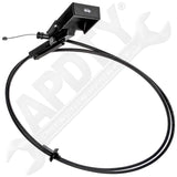 APDTY 135886 Hood Release Cable With Handle Replaces 15981137