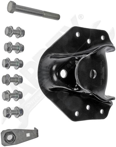 APDTY 135903 Front Position Leaf Spring Bracket Kit