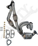 APDTY 136275 Manifold Converter - Carb Compliant - For Legal Sale In NY - CA