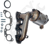 APDTY 136276 Manifold Converter - Carb Compliant - For Legal Sale In NY - CA