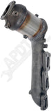 APDTY 136322 Manifold Converter - Not For Legal Sale NY-CA