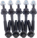 APDTY 136372 Cylinder Head Exhaust Manifold Stud Bolt & Nuts Set 4.7L, 5.7L HEMI