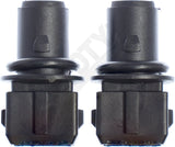 APDTY 136551x2 Side Marker Light Lamp Bulb Socket Select Ford & Mercury Models