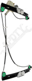 APDTY 136632 Power Window Regulator and Motor Assembly