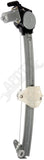 APDTY 136721 Power Window Regulator and Motor Assembly