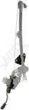APDTY 136723 Power Window Regulator and Motor Assembly