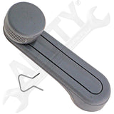 APDTY 136819 Window Handle Front Or Rear Left And Right Gray