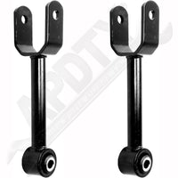 APDTY 136847x2 Rear Control Arm Toe Link Set w/ Bushing; Rear Lower Left & Right