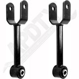 APDTY 136847x2 Rear Control Arm Toe Link Set w/ Bushing; Rear Lower Left & Right