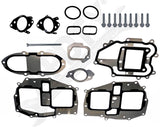 APDTY 136853 Exhaust Gas Recirculation Cooler Kit 6.7L Turbo Not CARB Compliant