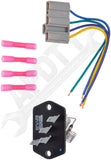 APDTY 136984 Blower Motor Speed Control Resistor Kit With Wiring Harness Pigtail