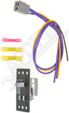 APDTY 136985 Blower Motor Speed Control Resistor Kit With Wiring Harness Pigtail