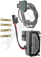 APDTY 136989 Blower Motor Speed Control Resistor Kit With Wiring Harness Pigtail