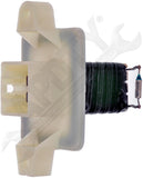 APDTY 136996 Blower Motor Speed Control Resistor Kit With Wiring Harness Pigtail