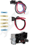 APDTY 137001 Blower Motor Speed Control Resistor Kit With Wiring Harness Pigtail