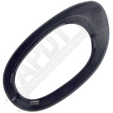 APDTY 137060 Interior Door Bezel Rear Left Textured Black Replaces 15155476