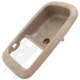 APDTY 137062 Interior Door Handle Front Right Bezel Brown