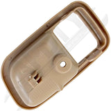 APDTY 137062 Interior Door Handle Front Right Bezel Brown