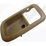 APDTY 137063 Interior Door Handle Front Left Bezel Brown