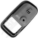 APDTY 137064 Interior Door Handle Front Left Bezel Gray Charcoal