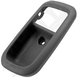 APDTY 137065 Interior Door Handle Rear Right Bezel Gray Charcoal