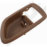 APDTY 137067 Interior Door Handle Front Or Rear Left Bezel Beige