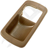 APDTY 137069 Interior Door Handle Front And Rear Left Bezel Brown