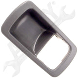 APDTY 137073 Interior Door Handle Front And Rear Left Bezel Gray