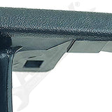 APDTY 137075 Interior Door Handle Front And Rear Left Bezel Gray