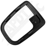 APDTY 137076 Interior Door Handle Front And Rear Right Texture Black