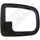 APDTY 137077 Interior Door Handle Front And Rear Left Texture Black